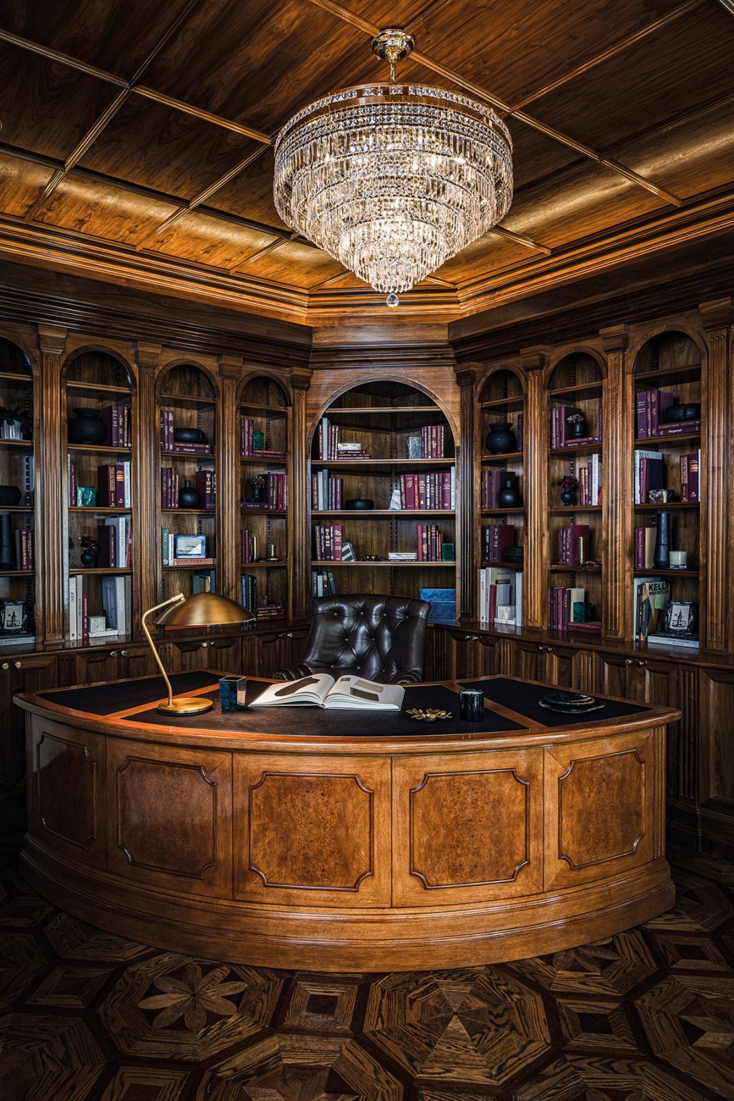 The handsome study with an old-world charm (Photo: Pablo Enriquez)