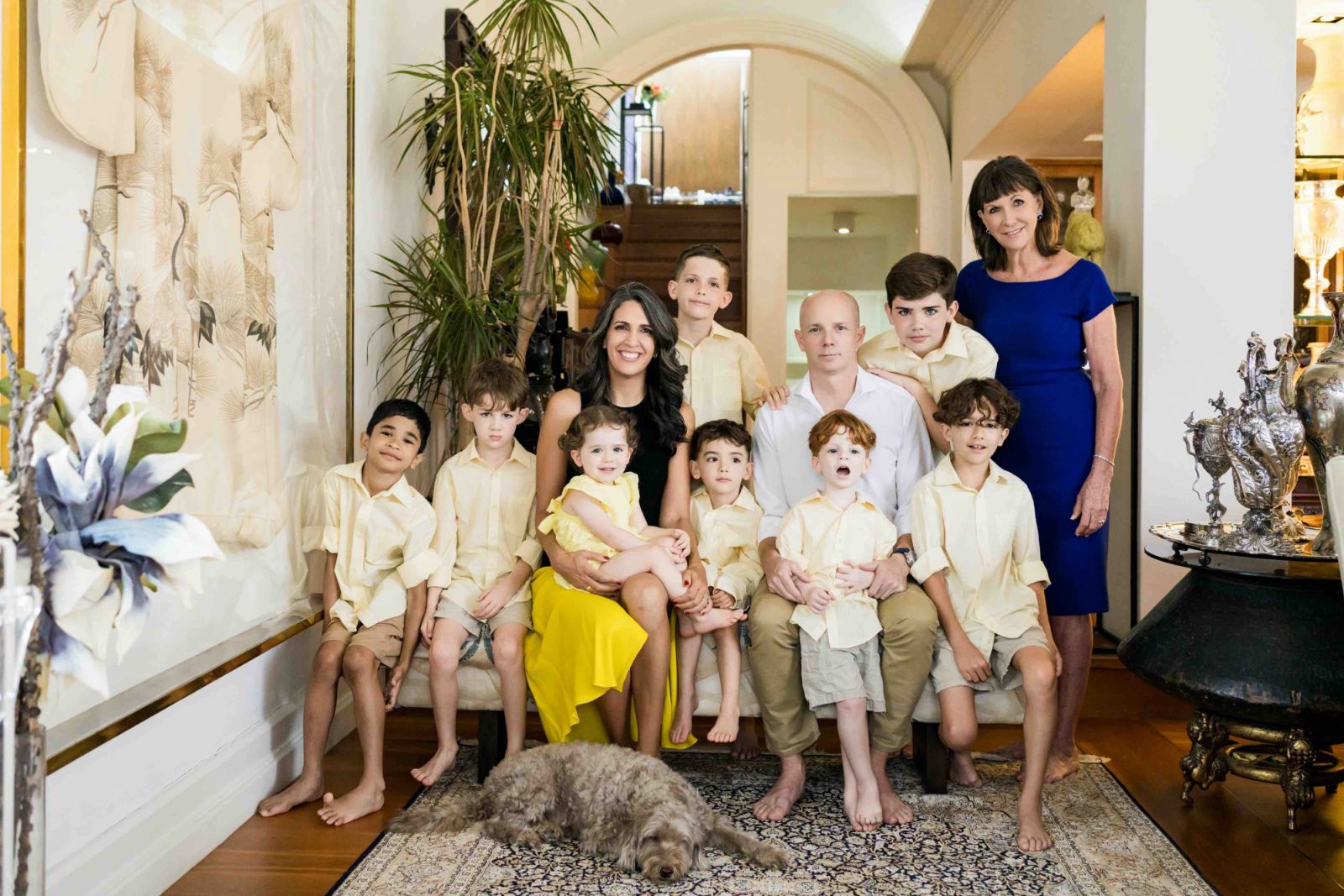 Alia Eyres with family (Photo: Jenna Louise Potter Photography)