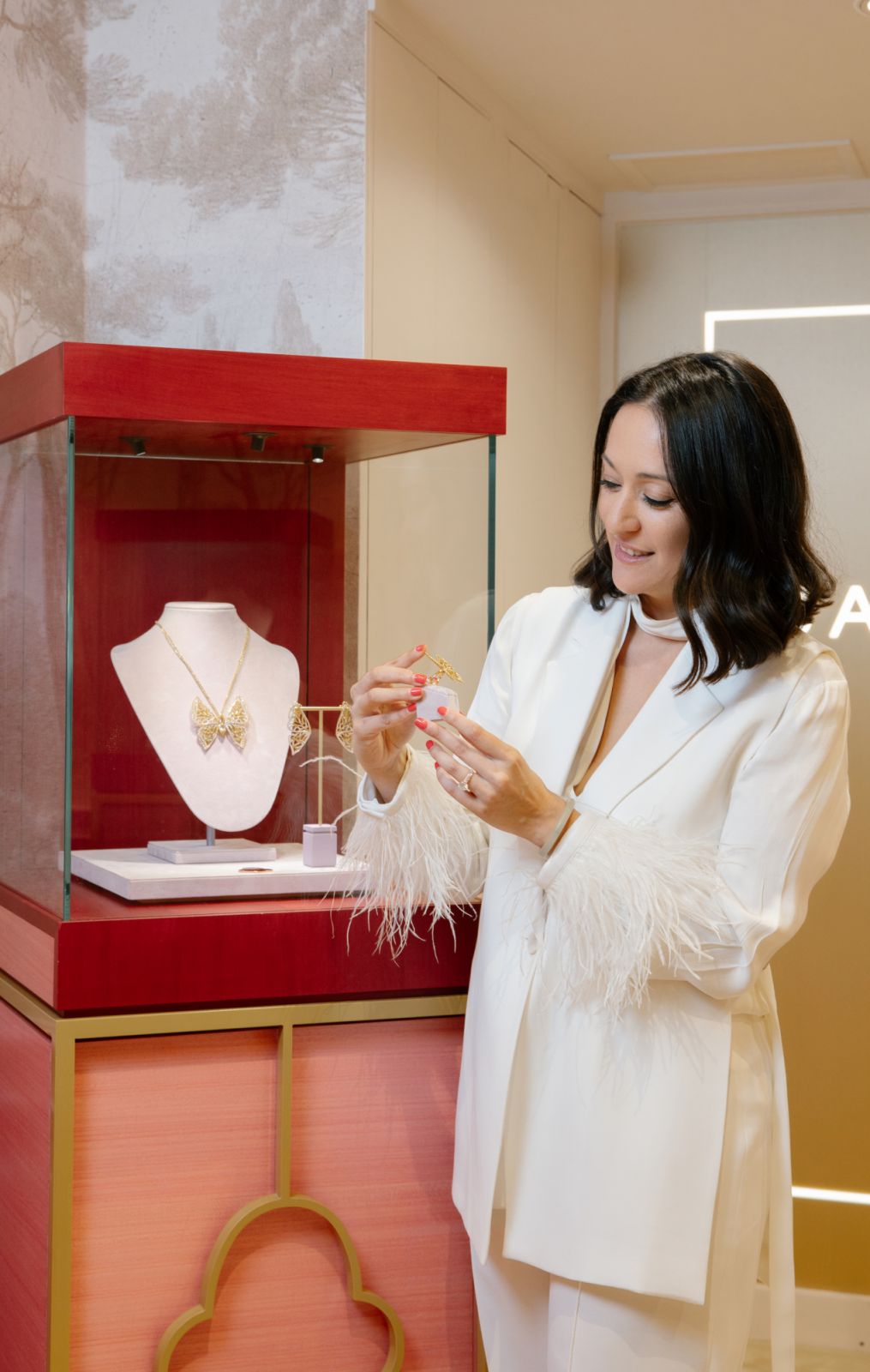 Sarah Ho with her Butterfly Collection (Photo: Philip Andrukhovich)