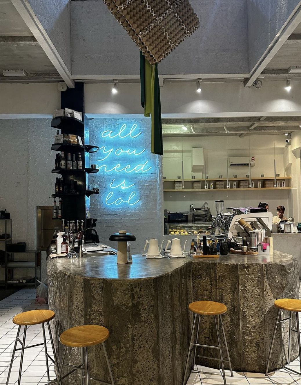 The coffee bar (Photo: Instagram / @hi.ainnaa)