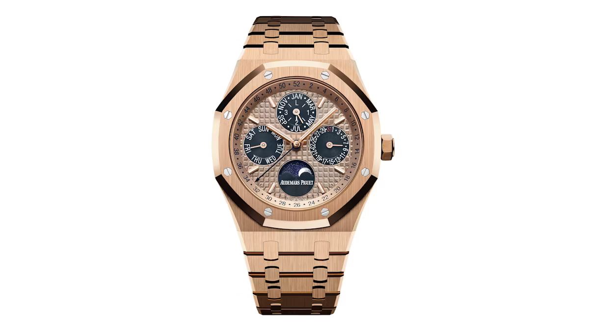 The Audemars Piguet Royal Oak Perpetual Calendar 41mm 18k Rose Gold (Photo Courtesy of the brand)