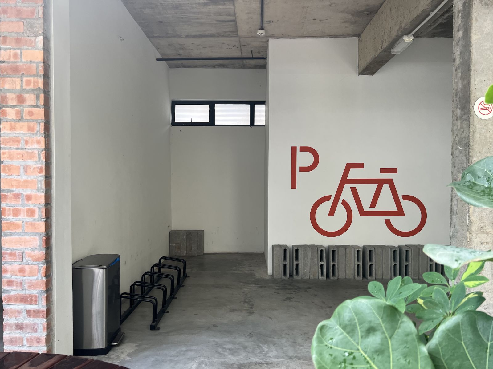 Ample parking space for cyclists exploring the city