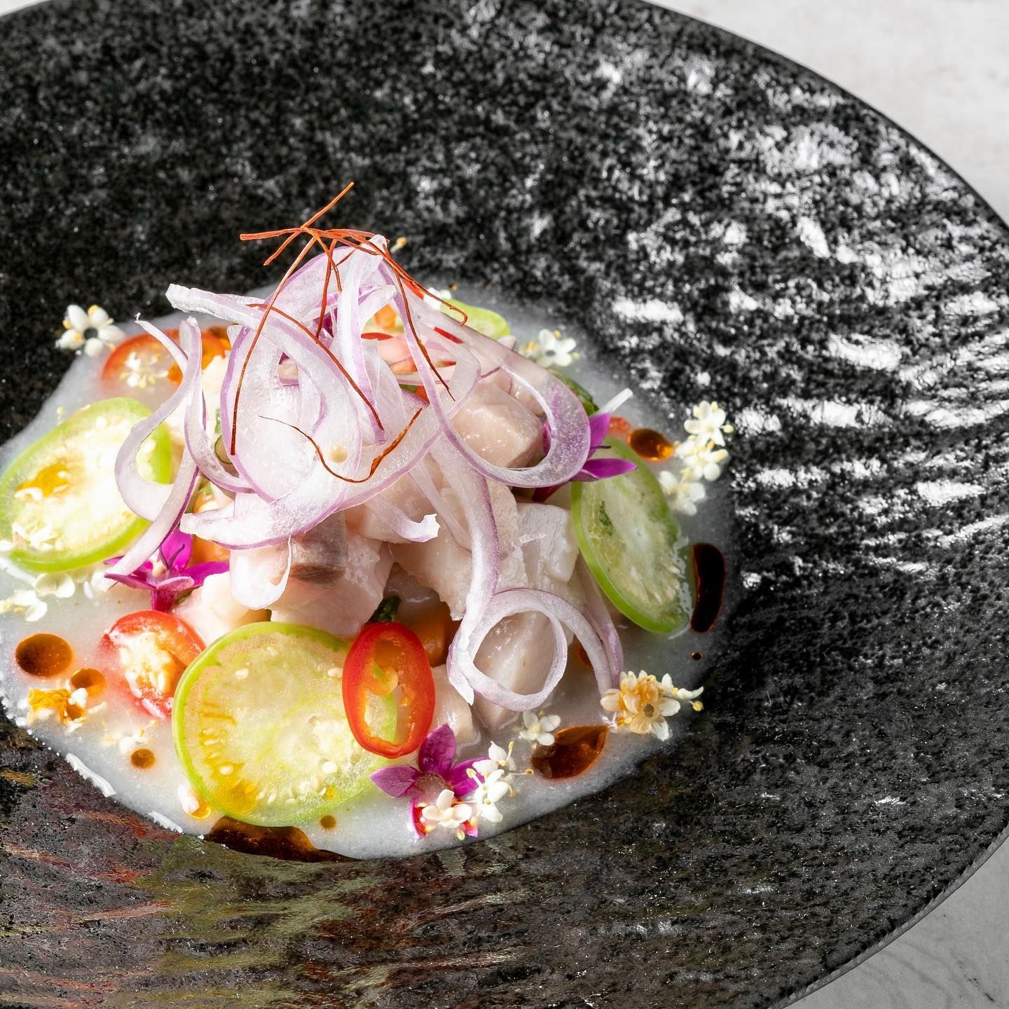 Vaso - Traditional hamachi ceviche