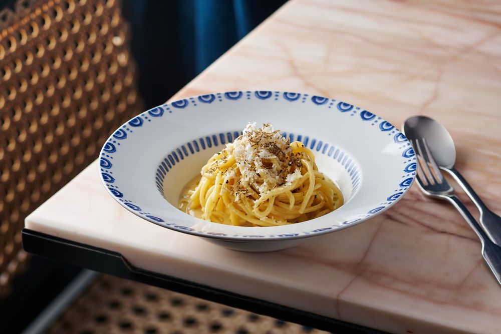 Truffle cacio e pepe