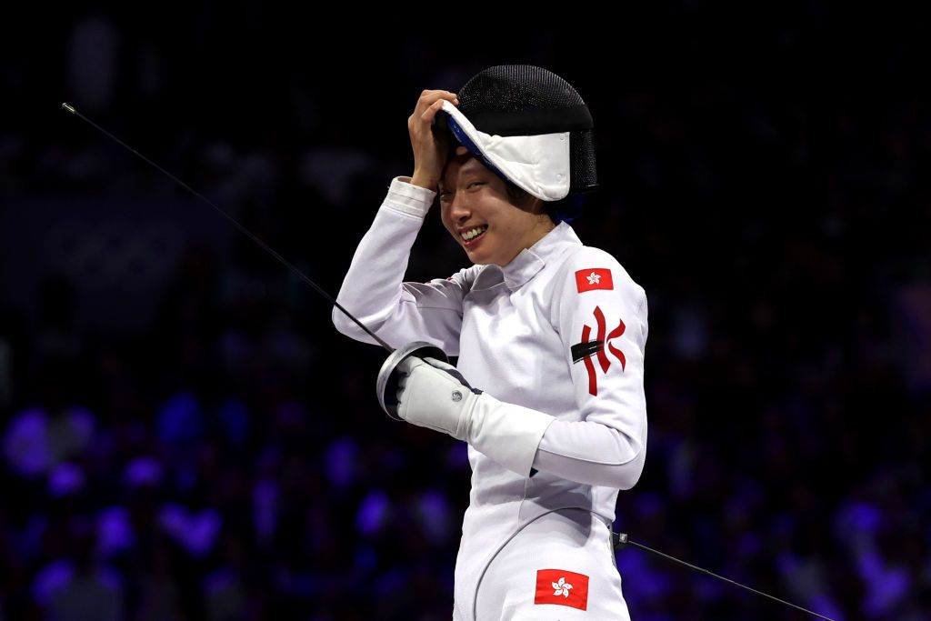 Fencer Vivian Kong wins Hong Kong first gold medal at the 2024 Paris Olympics (Photo: Getty Images)