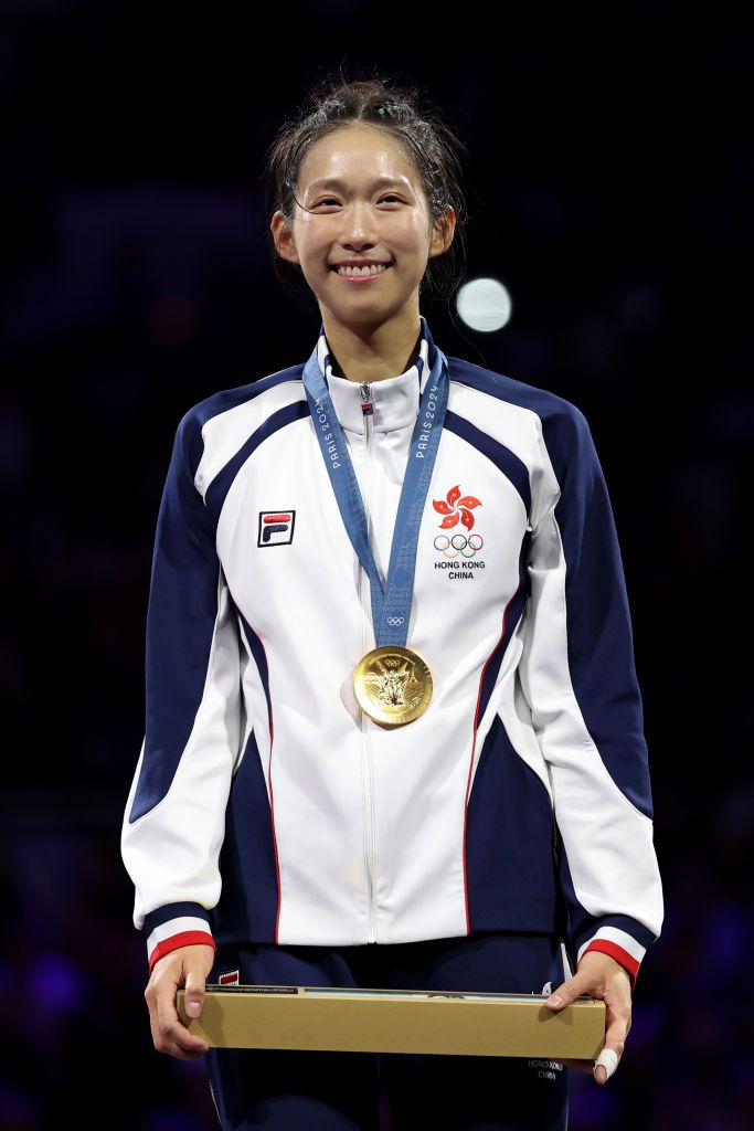 Fencer Vivian Kong wins Hong Kong first gold medal at the 2024 Paris Olympics (Photo: Getty Images)