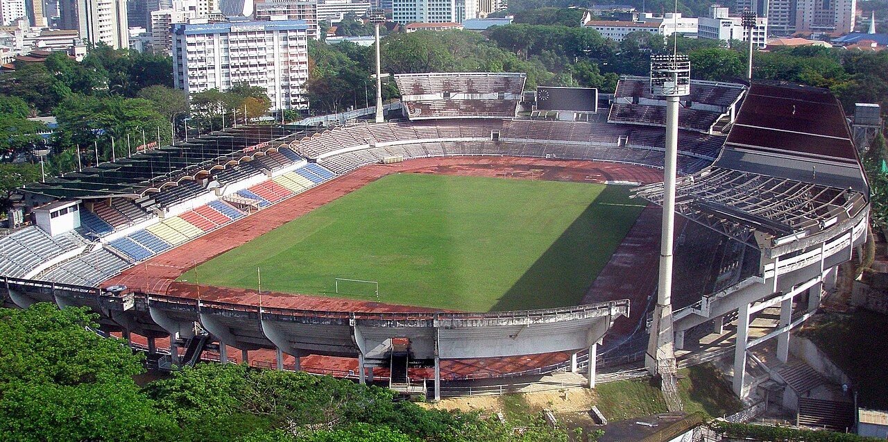 Stadium Merdeka was Malaysia's first Olympic-standard stadium when it was first built (Image: WikiCommons/SK Tan)