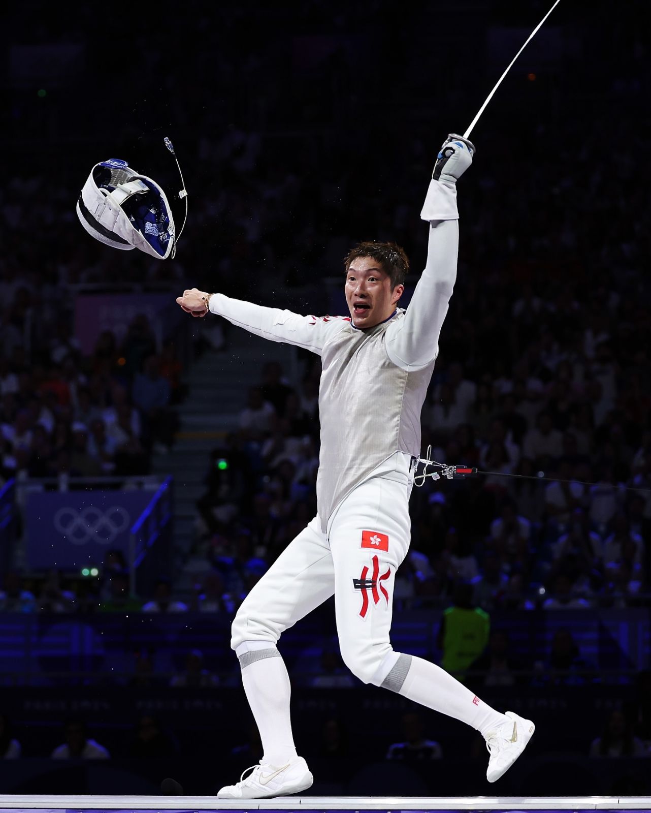 Fencer Edgar Cheung Ka-long wins Hong Kong second gold medal at the Paris Olympics