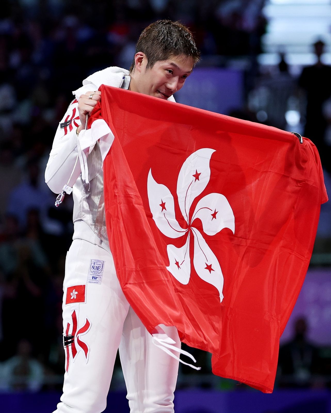 Fencer Edgar Cheung Ka-long wins Hong Kong second gold medal at the Paris Olympics