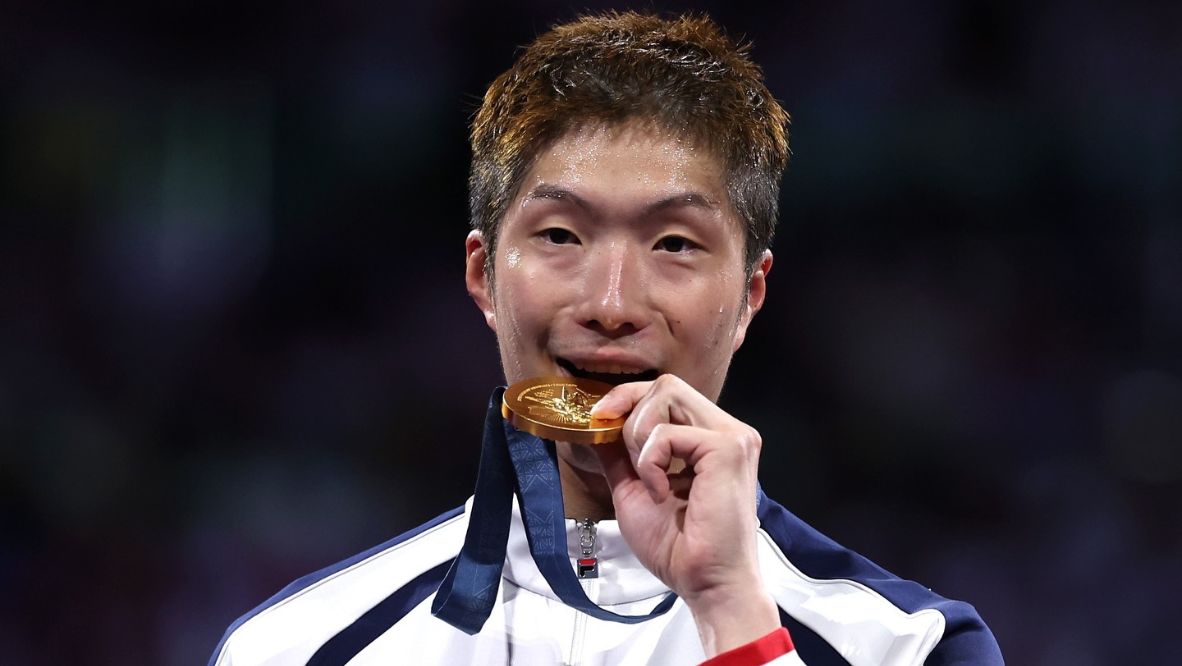 Fencer Edgar Cheung Ka-long wins Hong Kong second gold medal at the Paris Olympics